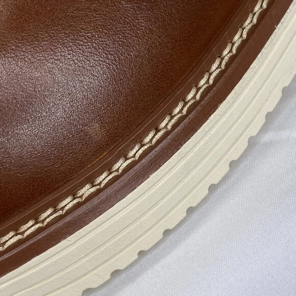 Johnston & Murphy Men's Upton Casual Leather Oxford Shoes Tan Size 12M - Picture 7 of 8